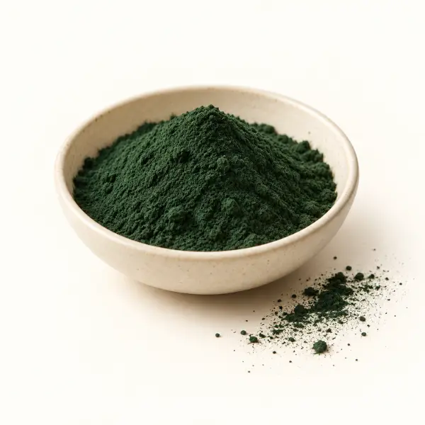Spirulinos milteliai